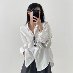 ARTS&SCIENCE コットン 九分袖 プルオーバー シャツ ブラウス - メルカリ