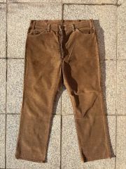 リーバイス Levi's 578 コーデュロイ ブラウンチェック w34×L30 - メルカリ