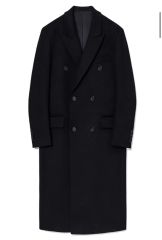 即完 佐藤健 abyts SHAGGY DOUBLE COAT サイズ2 黒 - メルカリ