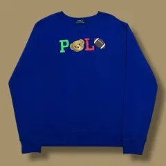 POLO Ralph Lauren クマコレクション ロゴ ブルー スウェットのサムネイル