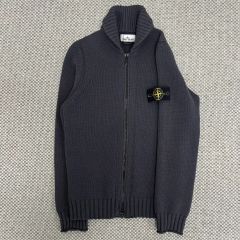 STONE ISLAND｜18AW スタンドカラーZIPニットブルゾン（XL） - メルカリ