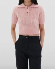 クロップポロニットカーディガン ジョゼムーン JOSE MOON | Mercari