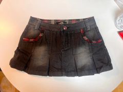ANDERSSON BELL レイヤードデニムプリーツスカート 36 - メルカリ