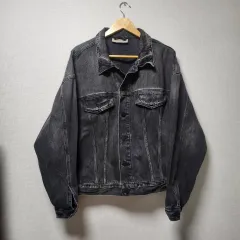L エッセンシャルズ FEAR OF GOD フィアオブゴッド ブラック オーバーサイズ デニムジャケットのサムネイル