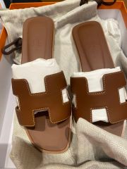 HERMES オラン サンダル イエロー リザード レザー 36 | Mercari