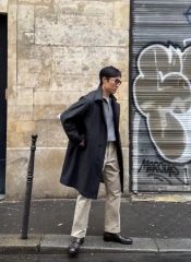 FOUNDOUR COVERALL JACKET PINK BEIGE 金子恵治 - メルカリ