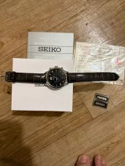 未使用保管品　SEIKOセイコールーセント5Y89-0B10 クォーツ メンズ 未使用保管品 SEIKOセイコールーセント5Y89-0B10 クォーツ メンズ