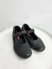 PRADA サテン メリージェーン フラットシューズ - メルカリ