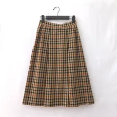DAKS クラシック チェック ウール スカート