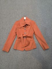 美品 Max Mara イタリア製 ヘリンボーン ニット テーラードジャケット