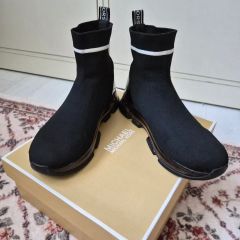 美品】STEVE MADDEN PRODIGY 厚底 ソックススニーカー 黒 | Mercari