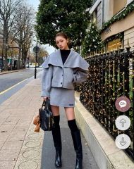 希少 美品 ARMANI ウール スカート パンツ 3ピース セットアップ 44