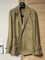 bon vieux linen jacket Mサイズ - メルカリ