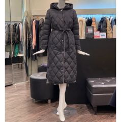 Madison Quilted Long Coat - black Mサイズ - メルカリ