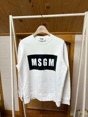 msgm エムエスジーエム トレーナー 白 キッズ 大人も可 - メルカリ