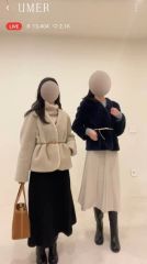 新品タグ付《泉里香さん×Oggiコラボ》テーラードパディングコート 