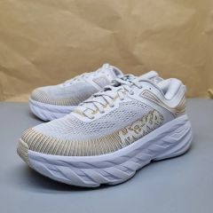 美品】ホカオネオネ クリフトン LS ベージュ ホワイト スエード 27.5 