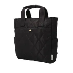 ☆ ブラック ☆ リュック&手提げバッグ 2way リュック レディース リュックサック 手提げバッグ トートバッグ バッグ バックパック デイパック 鞄 かばん カバン 軽い 軽量 キルティング ダイヤキルト 大人 通勤 贈り物 ギフト シンプル かわいい