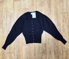 エンフォルド MICRO-MINI CARDIGAN カーディガン レディース ダークグレー 38 300HA270-0910 38 2025 ENFOLD エンフォルド MICRO-MINI CARDIGAN 黒 - メルカリ