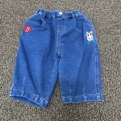 110 BEBE DE PINO キッズ ハーフパンツ ズボン 110サイズ デニム