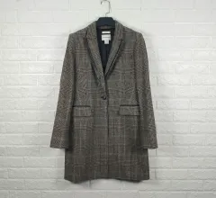 55 Club Monaco クラブモナコ イタリー ウール CHECK チェックコートのサムネイル