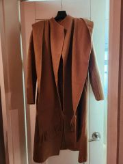 80s 90s Cherir ウエスタンコート ゼブラ柄 起毛ライナー サイズ9 