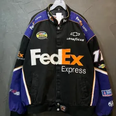 グ*ィ様 FedEx レーシングジャケット 黒紫オレンジ 2026年最新】fedex レーシングジャケットの人気アイテム - メルカリ