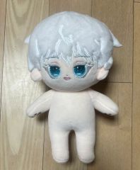 呪術廻戦 五条悟 20cm ぬいぐるみ 着せ替え 本体 スケルトンあり 激