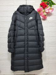 NIKE ナイキ ダウンコート ベンチコート ホワイト S メンズ A704 