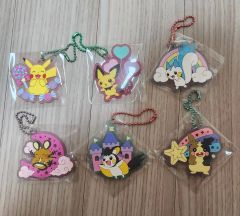 Pokémon ポケモンホルダー 当時物 キーホルダー 17点セット 海洋堂