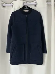レディース Tory Burch (トリーバーチ) レディース ネイビー ジップアップ ジャケット S