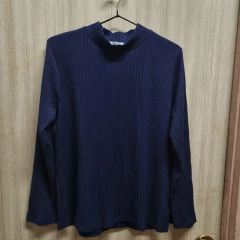 PLEATS PLEASE プリーツプリーズ カットソー 青系 イッセイミヤケ