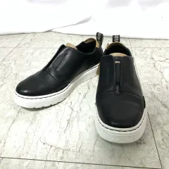 DR. MARTENS ドクターマーチン スリッポン ブラック ヴィンテージ スニーカー 255