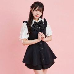ミシェルマカロン モノグラムシャツフレアジャンスカ - メルカリ