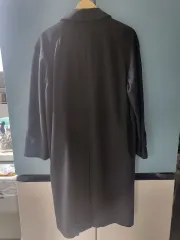 DAKS ダックス カシミア100% 黒 ロングコートのサムネイル