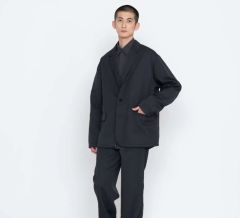 25SS Yohji Yamamoto ヨウジヤマモトトリポリ6ボタンジャケット
