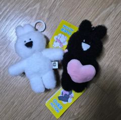RIPNDIP リップンディップ キーホルダー ぬいぐるみ 2体セット - メルカリ