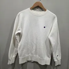Champion 日本版 白 スウェット