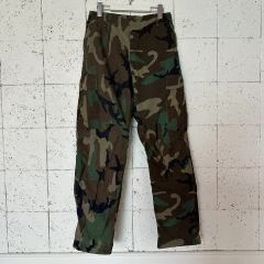 80's US ARMY ウッドランドカモ柄 ベイカーパンツ ファティーグ - メルカリ