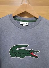 ⭐️新品同様⭐️LACOSTE タイムラインクロック スウェット S 3連 