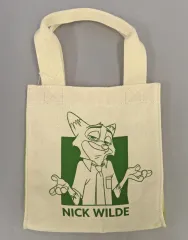 【中古】バッグ ニック・ワイルド(グリーン) ミニスクエアトート 「ズートピア」