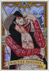 【中古】キャラカード ジュラキュール・ミホーク 「ワンピース ステータスカードコレクション 第2弾」