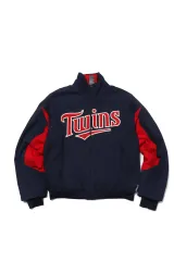 MAJESTIC ミネソタ TWINS ツインズ ベースボール スタジアム アウター size Sのサムネイル