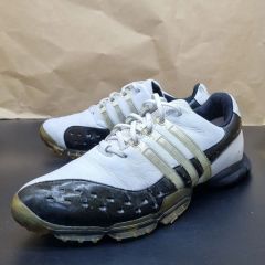 adidas TOUR360 ゴルフシューズ 28cm ホワイト×オレンジ - メルカリ