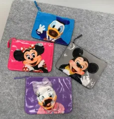 ディズニー ミッキーマウス、ミニーマウス、ドナルドダック、デイジー リアルキャラクター ヴィンテージポーチのサムネイル