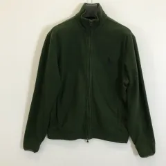 ポロラルフローレン カーキ フリースジャケット M