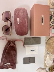 miumiu リガード サングラス ピンク （美品） - メルカリ