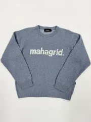 MAHAGRID マハグリッド ベーシック ロゴ ニットのサムネイル
