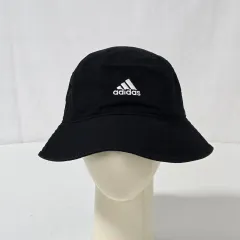 アディダス ブラック バケットハット 帽子 59cm 0213