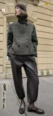 ZARA チェック ダブル ジャケット